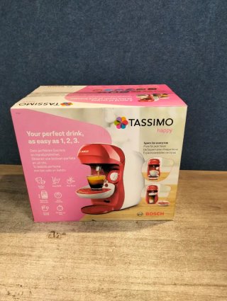 Cafetera multibebida Bosch Tassimo Happy Roja