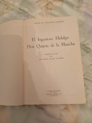 El ingenioso hidalgo don Quijote de la Mancha