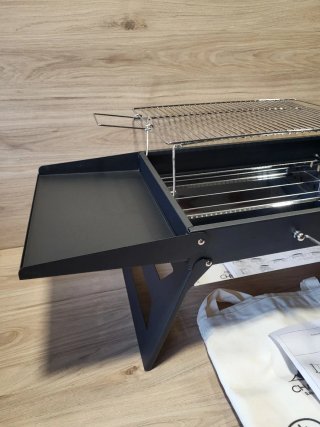Barbacoa Carbón Portátil Charmline 51x35cm