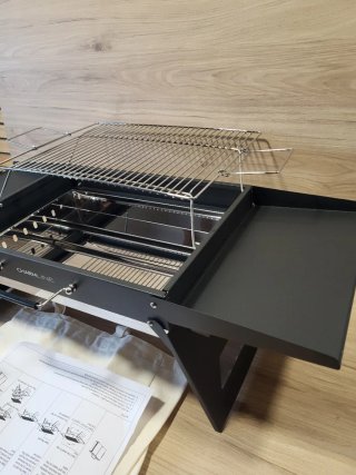 Barbacoa Carbón Portátil Charmline 51x35cm