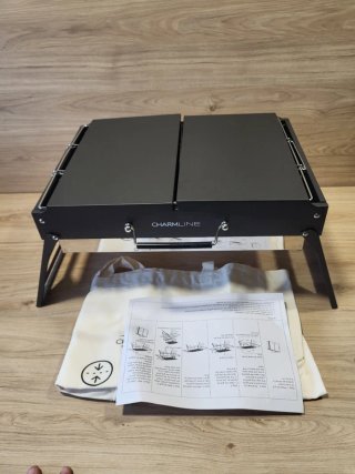 Barbacoa Carbón Portátil Charmline 51x35cm