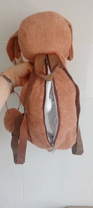 Mochila perrito + 3 peluches regalo