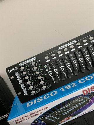 Controller Luci DMX 192 16 canali