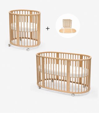 Cuna Stokke Sleepi Evolutiva Madera Grande y Mini