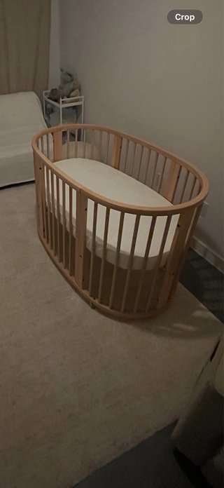 Cuna Stokke Sleepi Evolutiva Madera Grande y Mini