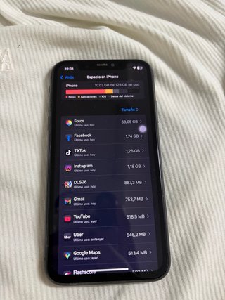 iPhone 11 128GB Batería 84%