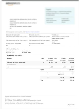 iPhone 14 128GB Bianco