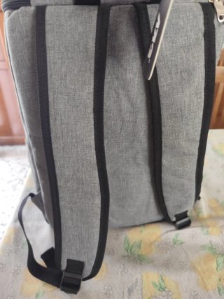 Zaino termico borsa frigo grigio