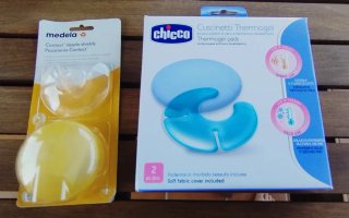 Chicco y Medela Almohadillas y Pezoneras