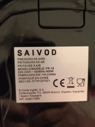 Airfryer Savoid 1.5L
