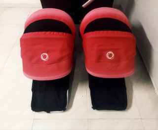 Capota Bugaboo Donkey Roja