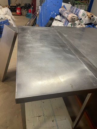 Mesa Acero Inoxidable 203x103