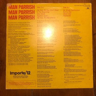 Man Parrish - Hip Hop Be Bop (Don't Stop) 1982 OG