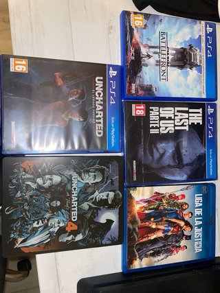 PS4 (PlayStation 4) Negra Usada