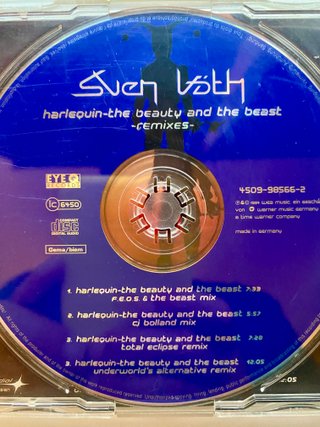 CD MAXI Sven Väth Harlequin REMIXES 1994