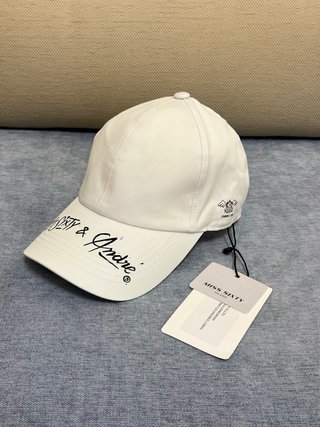 Cappello Miss Sixty bianco con scritte