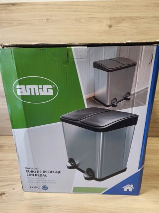 Amig Cubo Reciclaje Doble Pedales