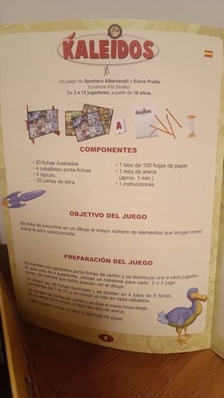 Juego de mesa Kaleidos