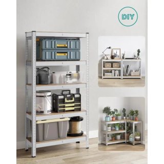 Set 2 estanterías pesadas Songmics 5 niveles 150cm