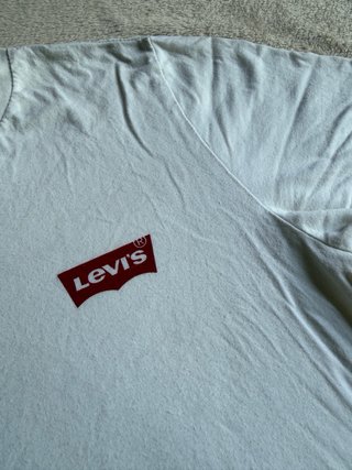 Camiseta Levi's Blanca Logo Básica