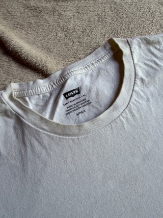 Camiseta Levi's Blanca Logo Básica