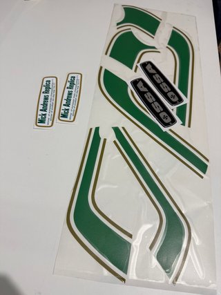 Pegatinas OSSA Mick Andrews Replica
