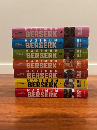 Coleccion de mangas Berserk, tomos del 1 al 7