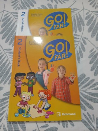 Libros Inglés 2 de primaria GO! FAR