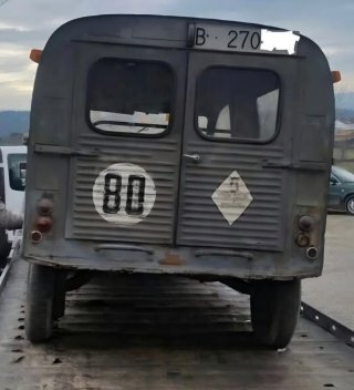Citroen 2cv azu 250 1962