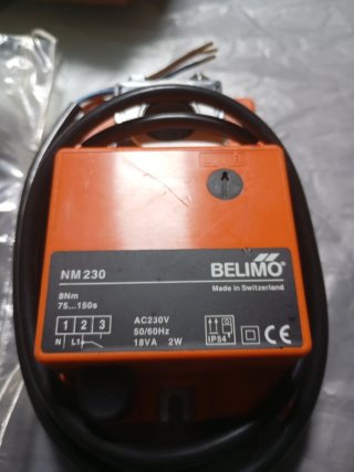 Servomotor actuador Belimo NM 230 8 Nm