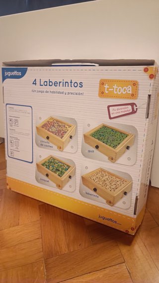 Juguetes 4 Laberintos t-toca