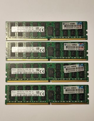 4x SK Hynix 16GB DDR4 2133MHz RAM