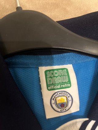 Camiseta Manchester City Retro talla L