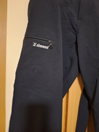 Pantalón de esquí Simond hombre negro