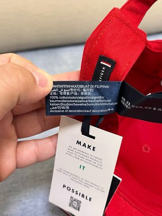 Cappello Tommy Hilfiger Rosso