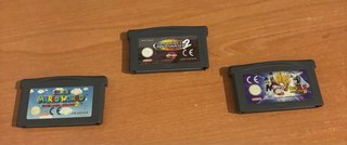 Pack 3 Juegos Game Boy Advance.