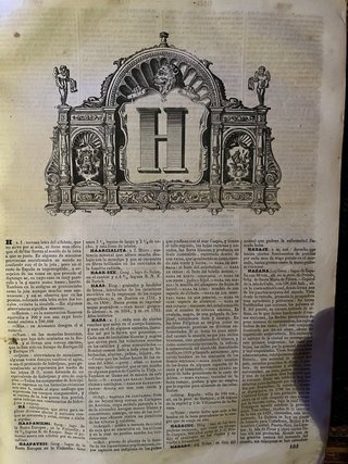 Diccionario lengua española 2 tomos 1 edición 1853