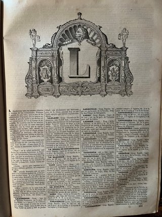Diccionario lengua española 2 tomos 1 edición 1853
