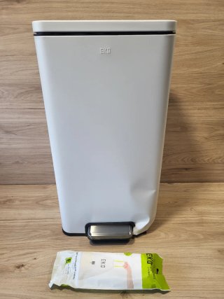 EKO Cubo Basura Cocina Pedal 30L