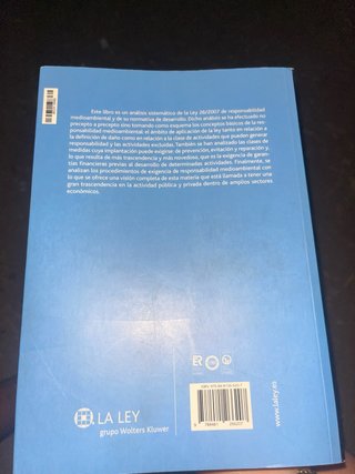 La responsabilidad medioambtiental en España