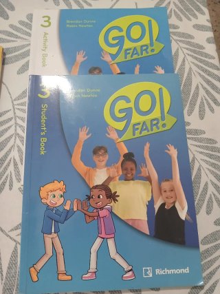Libros Inglés 3 de primaria GO! FAR