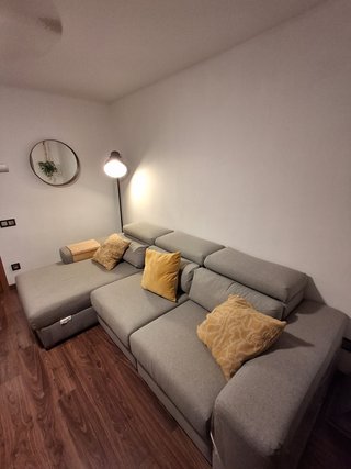 Sofá Chaise Longue IKEA ISTABY Gris 290cm