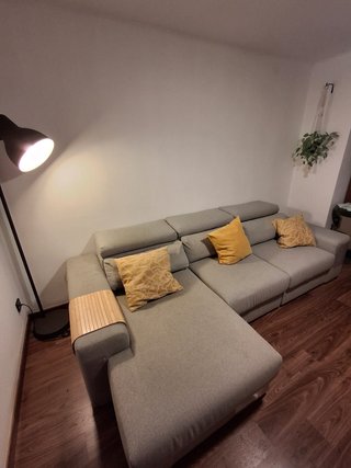 Sofá Chaise Longue IKEA ISTABY Gris 290cm