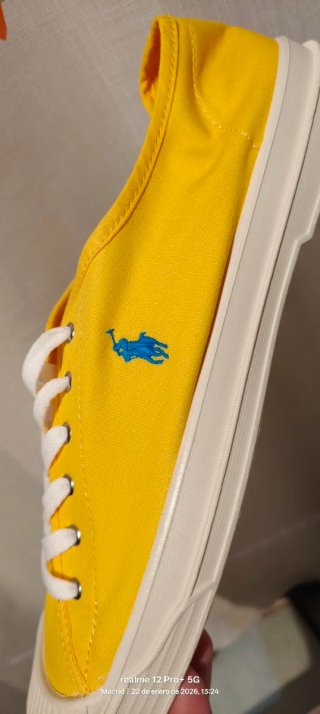 Zapatillas Polo Ralph Lauren Amarillas