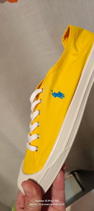 Zapatillas Polo Ralph Lauren Amarillas