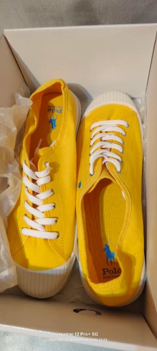 Zapatillas Polo Ralph Lauren Amarillas