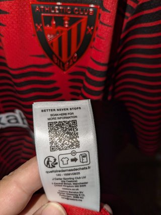 Athletic Club 4ª Equipación XXL 25/26
