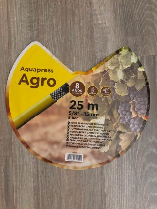 Manguera Aquapress Agro 15m Amarilla