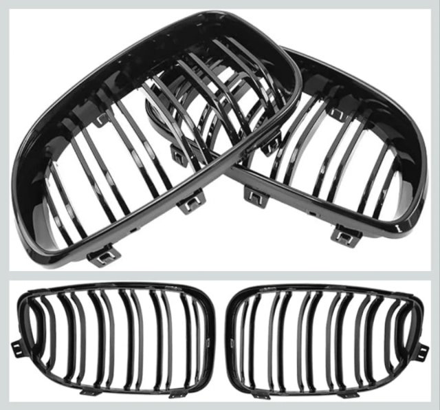Rejillas Parrilla Frontal BMW Negro NUEVO