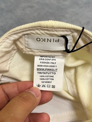 Cappello Pinko Beige Oro